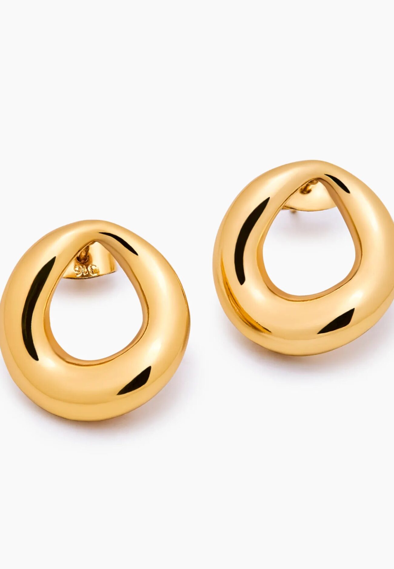 Sculpted Loop Earrings