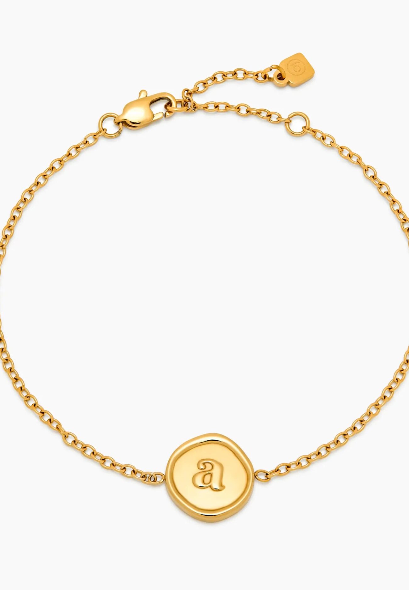 Initial Stamp Bracelet