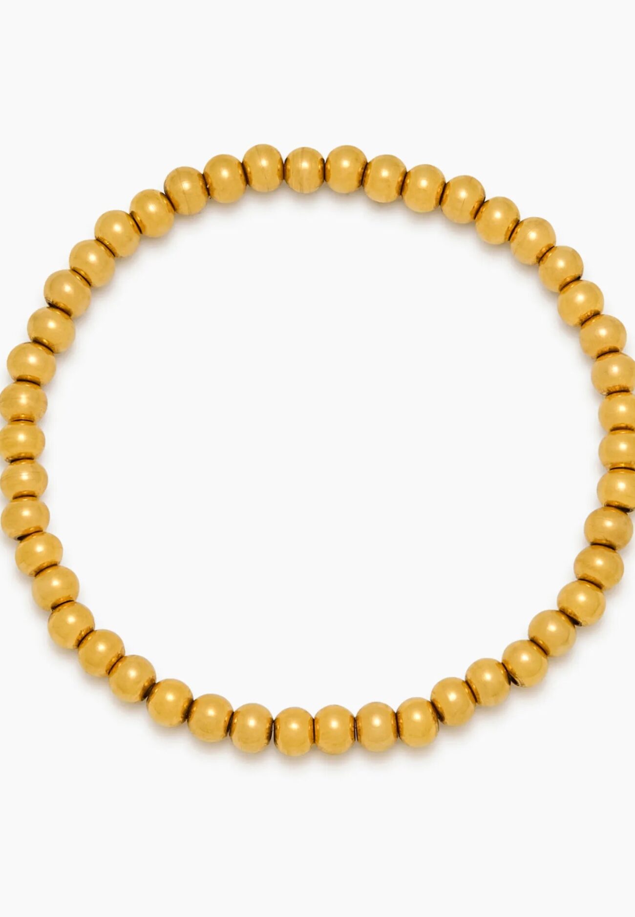 Gold Beaded Bracelet