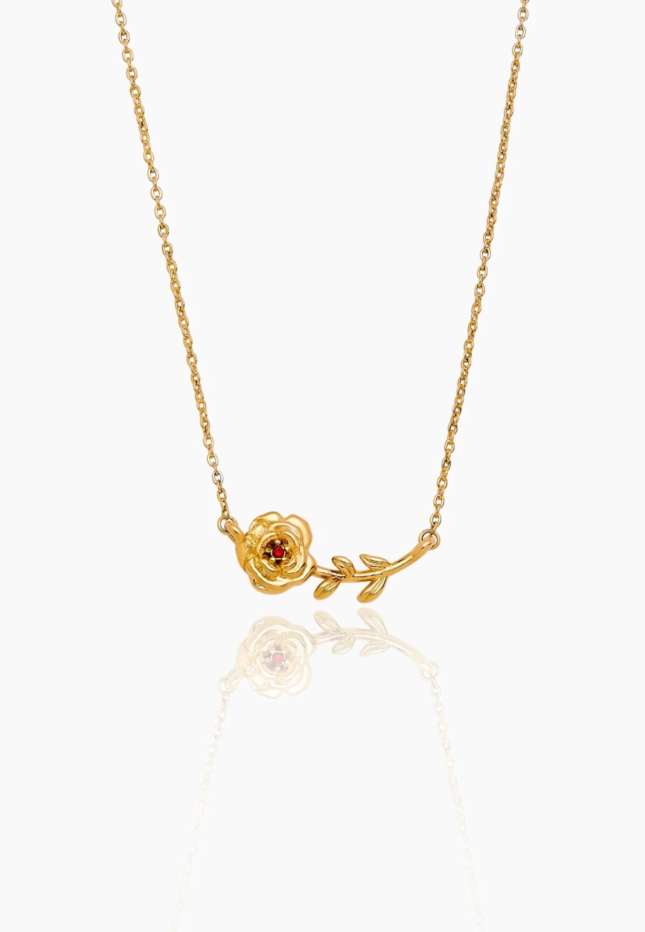 Dainty Birthflower Necklace