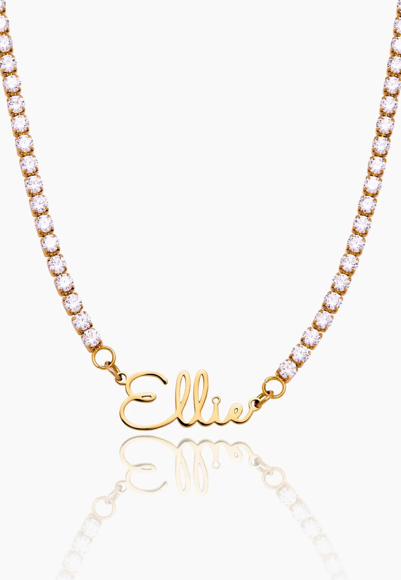 Signature Name Tennis Necklace